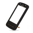Predný kryt + dotyková plocha pre Nokia C6-00, black 