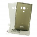 Silikónové gelové púzdro pre Sony Ericsson Xperia Go + screen protector, Remax transparent white