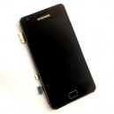 Dotyková plocha + LCD +rámik pre Samsung i9100 Glalaxy S II, originál, black