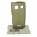 Silikónové gelové púzdro pre Nokia 500 + screen protector, Remax grey