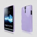 Sony Ericsson Xperia U silikónové púzdro, Diamond Gel pink