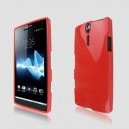 Sony Ericsson Xperia S silikónové púzdro, Diamond Gel pink