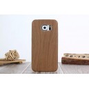 Púzdro Wood pre Samsung Galaxy S6 ,  hnedé drevo