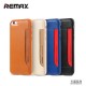 REMAX Carnot kožené zadné púzdro pre iPhone 6/6s hnedé