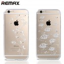 REMAX CRYTSAL zadné TPU púzdro pre iPhone 6/6s Plus