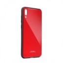 GLASS case pre Samsung Galaxy S20/S11e Červené