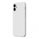Púzdro pre iPhone 12 mini 5.4", Baseus Liquid Silica biele
