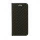 Diárové púzdro LUNA Carbon pre Samsung Galaxy A25 5G, čierne