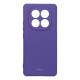ROAR Jelly case pre Xiaomi Redmi Note 14 PRO 5G fialové