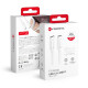 FORCELL kábel typ C-C 3A 60W 2m Biely