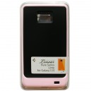 SAMSUNG i9100 Galaxy S II ochranný zadný kryt, SGP Linear, black&rose