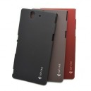 Ochranný zadný kryt pre Sony Xperia Z - SGP Anti fingerprint ( Čierny )
