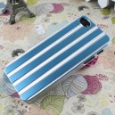 Ochranný zadný kryt pre iPhone 5/5s, Fashion Alu modrý