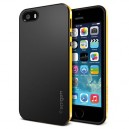 Ochranný zadný kryt pre iPhone 5/5s, Hybrid ( žltý )
