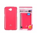 Goospery Mercury Jelly case pre Microsoft Lumia bledo ružové