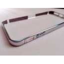 Ochranný kovový rámik pre iPhone 5/5s, strieborno-zlatý