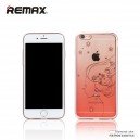 REMAX DIAMOND zadné PC púzdro pre iPhone 6/6s bledo ružové