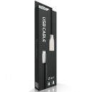 Dátový kábel 2v1 Micro USB a iPhone 5/5s/5c/6s/6s Plus/6/6 Plus/iPad, iMyMax C7, čierny