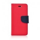 Diárové Púzdro pre Sony Xperia XZ1 Fancy ( Červené ）