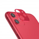 Metal Camera Protector pre iPhone 11, červená