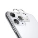 Metal Camera Protector pre iPhone 11, strieborná