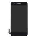 LCD Displej s dotykovou plochou + rámik pre LG K8 2017 (M200N) čierny
