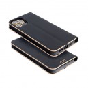 Diárové púzdro LUNA silver Book čierne pre Samsung Galaxy A13 4G