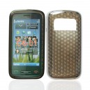 Nokia C7-00 ochranné silikónové púzdro TPU, transparent grey