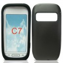 Nokia C7-00 ochranný zadný hliníkový kryt, čierny