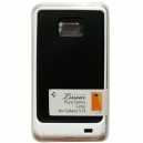 SAMSUNG i9100 Galaxy S II ochranný zadný kryt, SGP Linear, black&white
