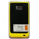 SAMSUNG i9100 Galaxy S II ochranný zadný kryt, SGP Linear, black&yellow